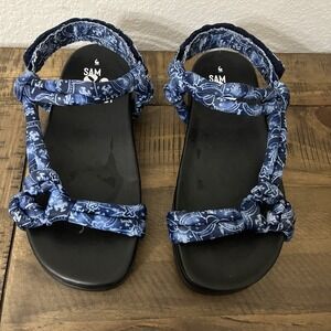 Sam & Libby Women's Sandals Aggie Sport Densky Ankle Strap Shoes Size 6